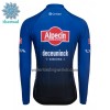 Wielershirt 2023 Ronde van Frankrijk Alpecin Deceuninck Lange Mouw Winter Thermal Fleece